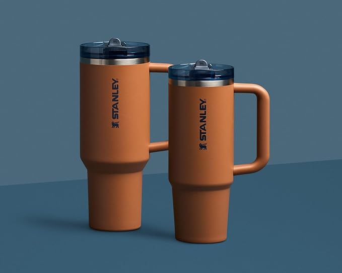 STANLEY Quencher ProTour Flip Straw Tumbler with Leakproof Lid | Built-In Straw & Handle | Cupholder Compatible for Travel | Insulated Stainless Steel Cup | BPA-Free