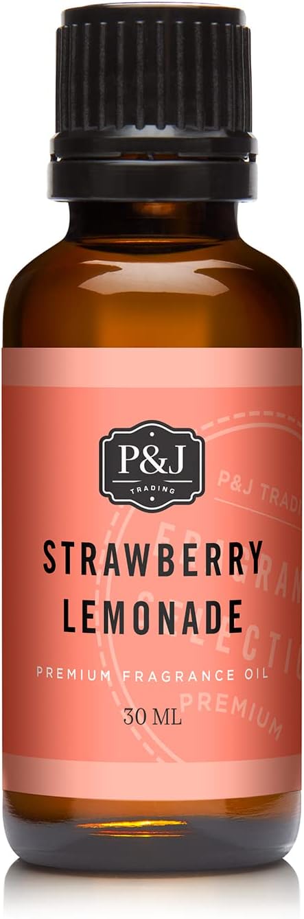 P&J Trading - Strawberry Lemonade Scented Oil 30ml - Fragrance Oil for Candle Making, Soap Making, Diffuser Oil PJTrading