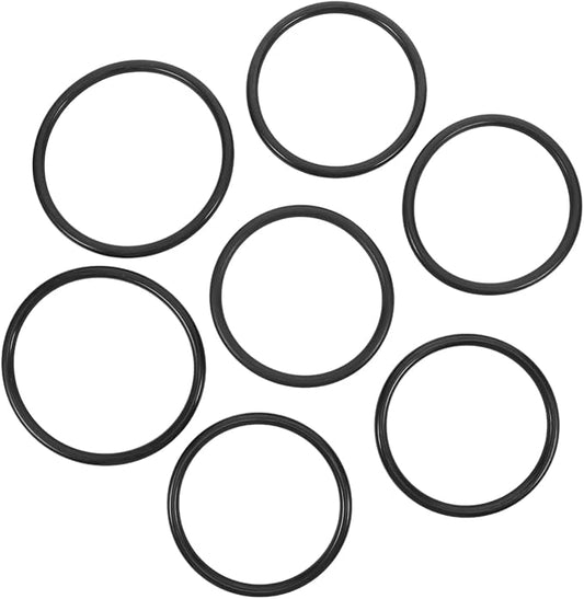 Milisten 7Pcs Crystal Singing Rubber Sound O- for Crystal Sound Yoga Meditation Singing Bowls - Bloomnest