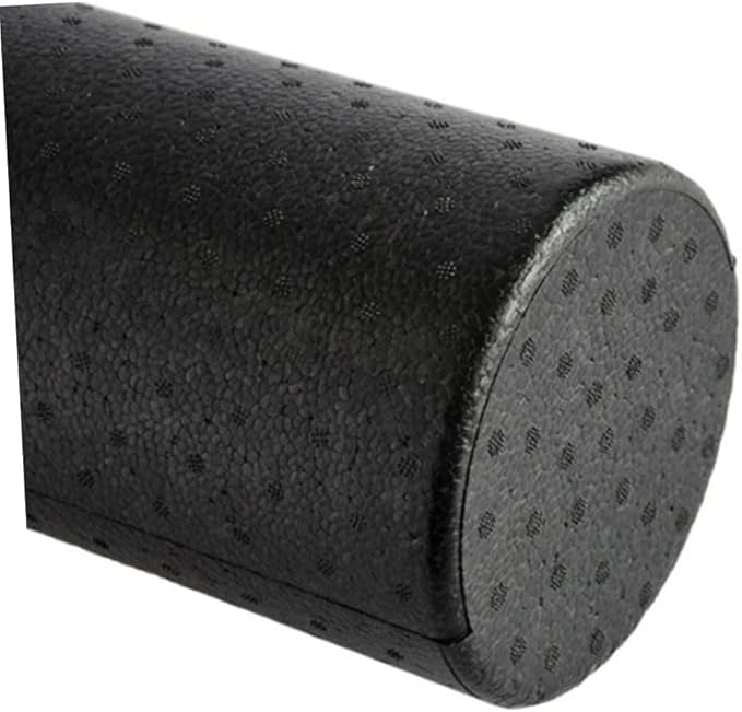 High-Density Firm Muscle Roller for Physical Therapy and Balance Exercises Black Fitness Foam Roller for Myofascial Release and Back Legs Core Strengthening - Bloomnest