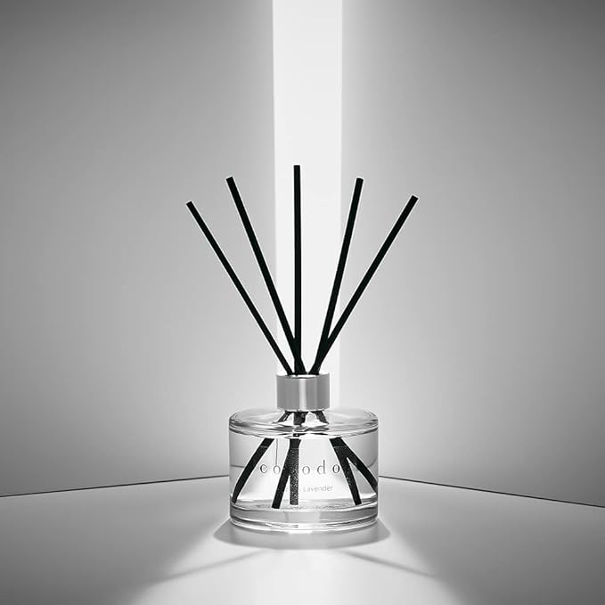 COCODOR Signature Reed Diffuser Set/Black Cherry / 6.7oz /2 Pack/Home Fragrance Diffuser, Oil Scent Diffuser for Bathroom Shelf Decor - Bloomnest