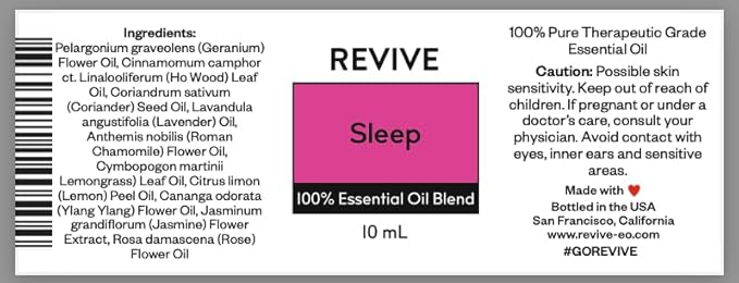 Basics Kit with Halo Diffuser by Revive Essential Oils - 100% Pure Therapeutic Grade, for Diffuser, Humidifier, Massage, Aromatherapy, Skin & Hair Care - Bloomnest