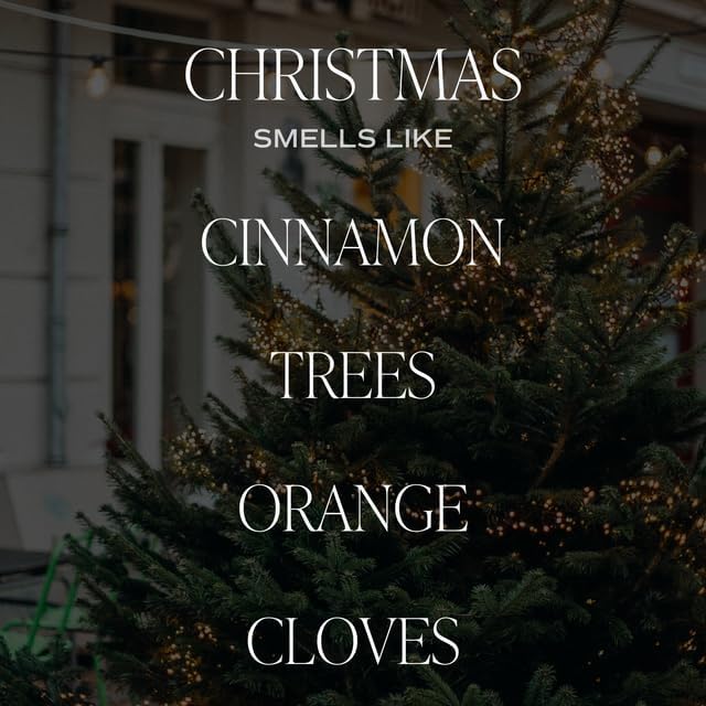 Sweet Water Decor Christmas Reed Diffuser Set - Fresh Cut Trees, Orange, and Cloves Holiday Scent for Home with Long Lasting Fragrance - Non-Toxic Oil Reed Diffuser Made in The USA - Bloomnest