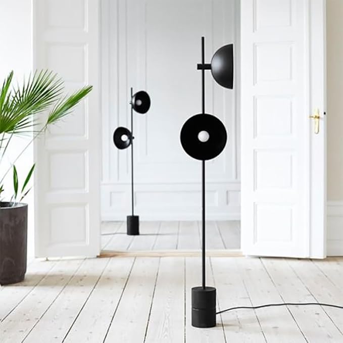 Contemporary Floor Lamp Nordic Creative Simple LED Standing Light for Home Living Room Bedroom Study Hotel (A) - Bloomnest