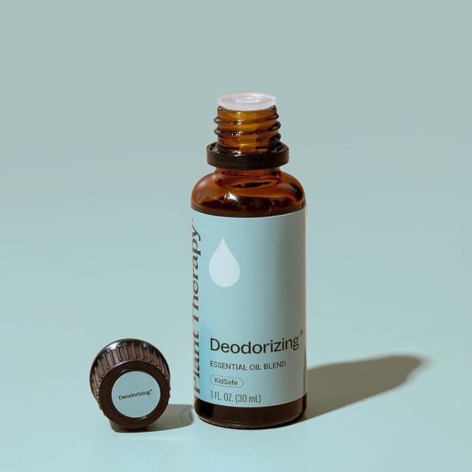 Plant Therapy Deodorizing Essential Oil Blend 30 mL (1 oz) 100% Pure, Undiluted, Therapeutic Grade PlantTherapy