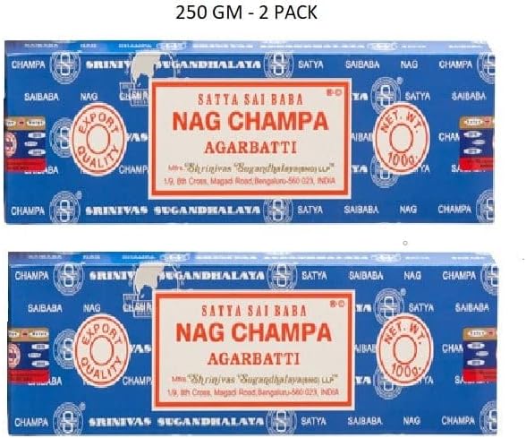 Satya Nag Champa 500g Bulk Incense Sticks for Outdoor Indoor Bedroom Worship Fragrance Stick for Positivity Meditation, Relaxation, Yoga, Healing (Approx 500 Sticks) Giftbrit