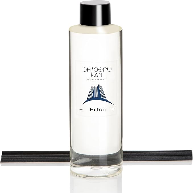 Chloefu LAN Luxury Hotels Scented Oil Diffuser Refill 6.76 fl oz Natural Essential Oil, Ideal for Living Rooms, Bedrooms, Hotels, or Offices - Bloomnest