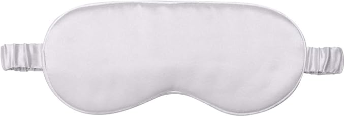 Silk Sleep Mask Light Blocking Luxury 100% Mulberry 19mm Silk Eye Mask Eye Cover Blindfold Ultra Soft Light & Comfy Anti Aging Skin Care with Travel Bag Gift Package - Bloomnest