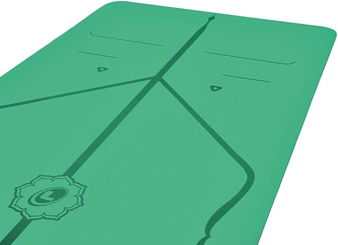 Liforme Travel Yoga mat – Patented Alignment System, Warrior-Like Grip, Non-Slip, Eco-Friendly, Ultra-Lightweight and Sweat Resistant, Made with Natural Rubber