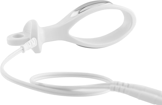 Discount TENS - Vaginal Probe Electrode for TENS EMS Estim Electro Stim Units – Pelvic Floor Exerciser & Kegel Stimulator, Medical Grade Stainless Steel & Bio-Plastic with 2mm Pin Connector. Model V3 Discount+TENS