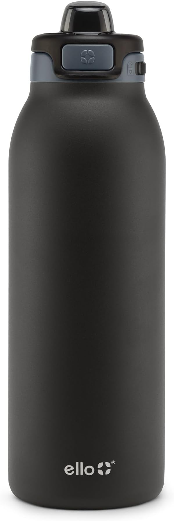 Ello Pop & Fill Insulated Stainless Steel Water Bottle with Quick Fill Lid, Leakproof Locking, Sip or Chug Spout, BPA-Free, Double Wall Vacuum Insulated for Sports, Travel & School- 22oz / 32oz / 40oz Ello