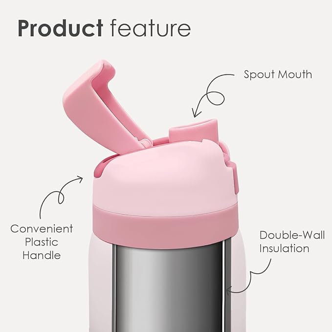 Aunt Insulated Stainless Steel Water Bottle with Straw for Sports and Travel, Best Aunt Ever, 32oz, Gifts for Women Mother's Day Birthday Christmas - Bloomnest