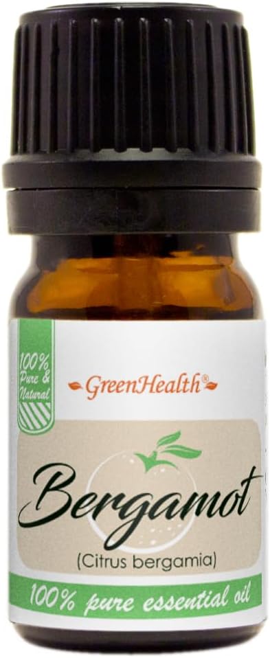 GreenHealth - 5 ml Bergamot Essential Oil - 100% Pure and Natural Greenals