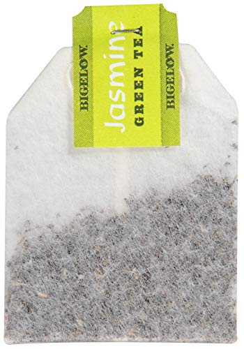 Bigelow Green Tea with Jasmine 28-Count Boxes (Pack of 6) Premium Bagged Jasmine Scented Green Tea Antioxidant-Rich All Natural Medium-Caffeine Tea in Individual Foil-Wrapped Bags - Bloomnest