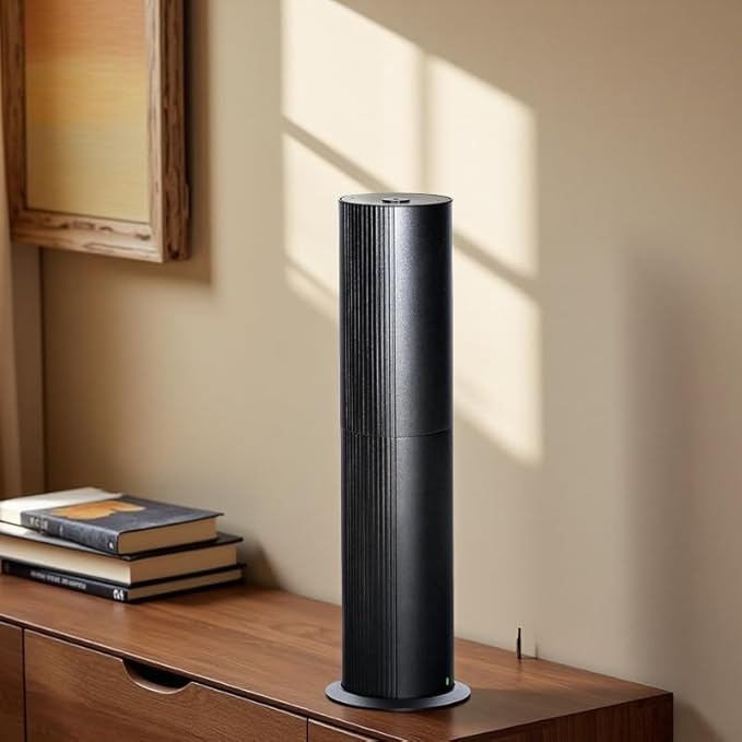 Waterless Essential Oil Diffuser for Home and Commercial Use up to 2000 sq ft, Scent Diffuser for Large Room, Bluetooth Hotel Collection Diffuser with App and Remote Control for Office, 100ml, Black