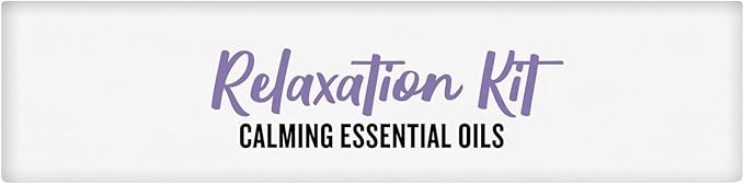 Aura Cacia Essential Oil Relaxation Kit, 4-Pack, Lavender, Patchouli, Sweet Orange, Chamomile, Sweet Basil & Learning Guide - Bloomnest