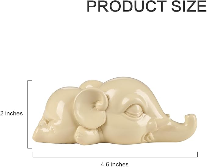Cacukap Cute Elephant Incense Burner, Incense Holder for Sticks, Elephant Theme Incense Tray, Adorable Home Decoration, Unique Gifts Idea for Elephant Lover - Bloomnest