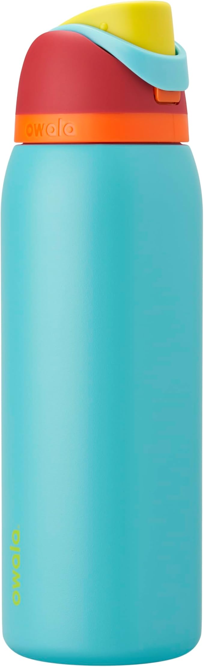 Owala FreeSip Insulated Stainless Steel Water Bottle with Straw, BPA-Free Sports Water Bottle, Great for Travel, 40 Oz, Summer Sweetness Owala
