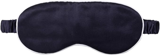 Silk Sleep Mask Light Blocking Luxury 100% Mulberry 19mm Silk Eye Mask Eye Cover Blindfold Ultra Soft Light & Comfy Anti Aging Skin Care with Travel Bag Gift Package - Bloomnest