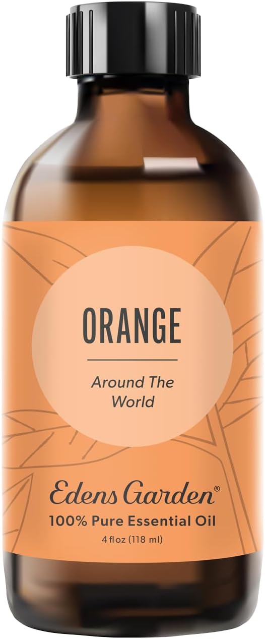 Edens Garden Orange Around The World Essential Oil- 100% Pure Premium Grade, Undiluted, Natural, Therapeutic, Aromatherapy, The Best for Diffuser, Skin, Candle, Laundry 118 ml (4 fl oz) EdensGarden