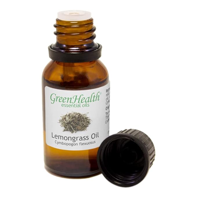 Lemongrass Essential Oil - 15 ml - 100% Pure Essential Oil - GreenHealth Greenals