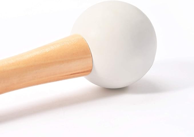 Two rubber mallets for Playing Crystal Singing Bowl 2 PCS - Bloomnest