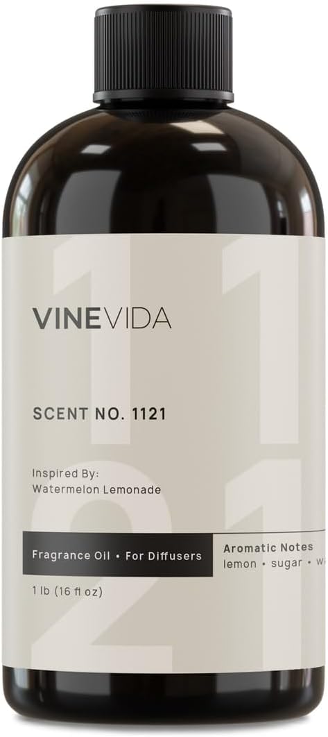 VINEVIDA [16 Fl Oz] Watermelon Lemonade Fragrance Oil for Cold Air Diffusers, Essential Oils for Diffuser Oil Refill & Air Freshener Room Spray - Bloomnest