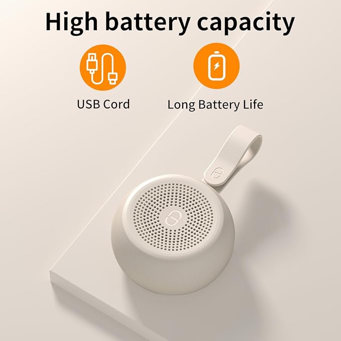 Easysleep White Noise Sound Machine Portable Sleep Machine for Baby Adult with 30 Soothing Sounds 12 Night Light Colors 4 Timer Memory Function Rechargeable Noise Machines for Sleeping, Office - Bloomnest