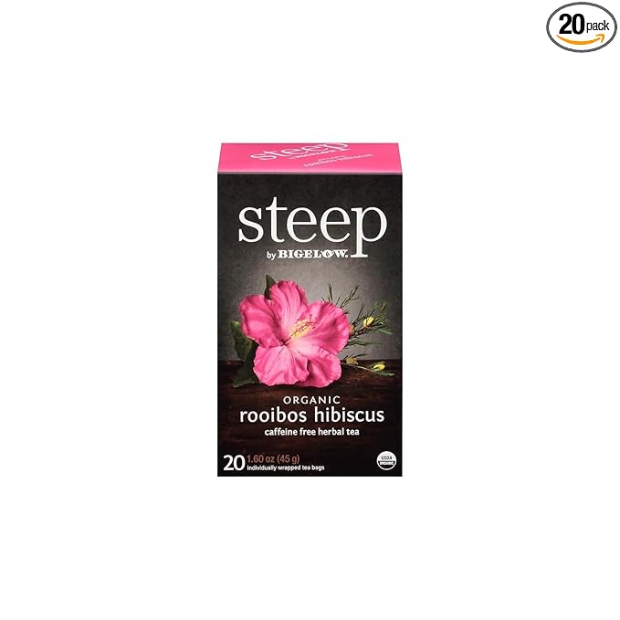 Steep Herbal Tea Bags, 20/Box (17713) - Bloomnest