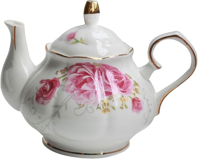 Jomop Tea Pot Handmade Ceramic Flowers (Pink) - Bloomnest