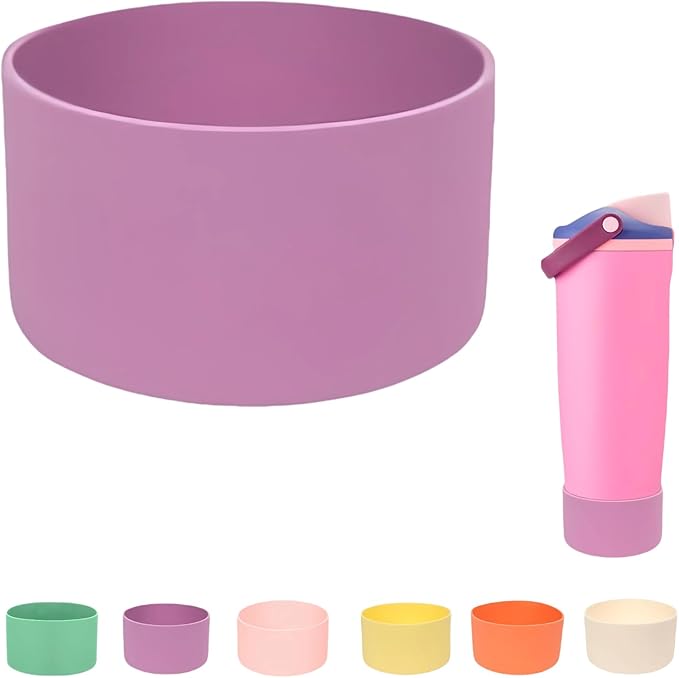 Silicone Boots Compatible with Owala 30oz & 40oz FreeSip Sway Bottles – Non-Slip, Scratch-Resistant Protective Sleeve KPWIN