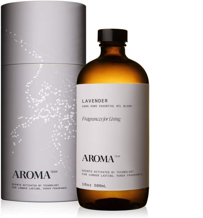 AromaTech Lavender for Aroma Oil Scent Diffusers - 500 Milliliter - Bloomnest