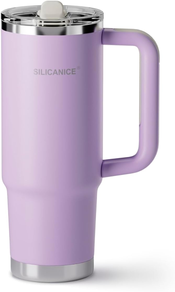 Easy Clean Pro Tumbler - 30 oz Water Bottle with Handle & Quick-Disassemble Flip Straw, Leak Resitance,Double Wall Insulated Stainless Steel, Dishwasher Safe, BPA-Free,Gifts for Women & Men - Bloomnest