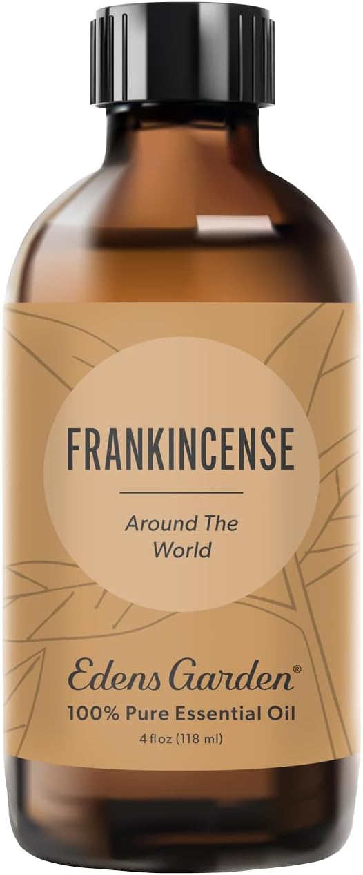 Edens Garden Frankincense Around The World Essential Oil- 100% Pure Premium Grade, Undiluted, Natural, Therapeutic, Aromatherapy, The Best for Diffuser, Skin, Face, Hair 118 ml (4 fl oz) - Bloomnest