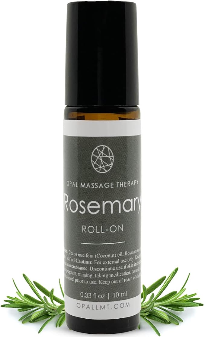 Premium Essential Oil Roll On Opal Massage Therapy (Rosemary) - Bloomnest