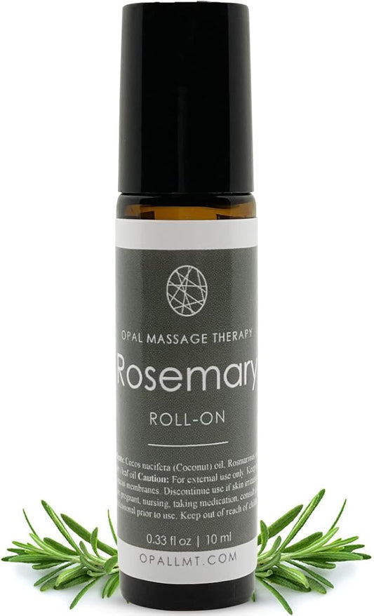Premium Essential Oil Roll On Opal Massage Therapy (Rosemary) - Bloomnest