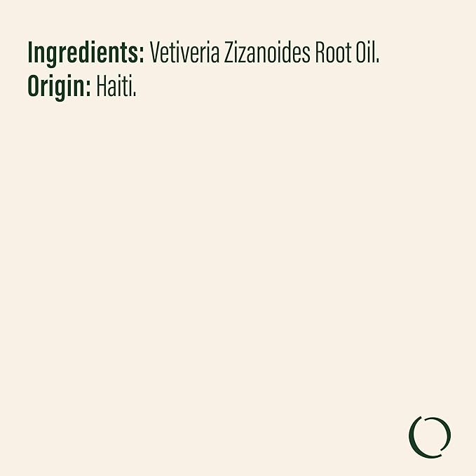 LIVEDROPS 24/7 Balanced Vetiver Essential Oil, Natural Vegan Aromatherapy for Diffuser or Diluted Skin Use, Earthy Woody Scent, Origin Haiti, Made in USA, Clinically Tested, 10ml - Bloomnest