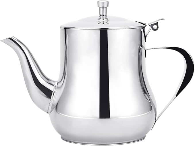 SANQIAHOME 570ml(20Oz) stainless steel small teapot - Bloomnest