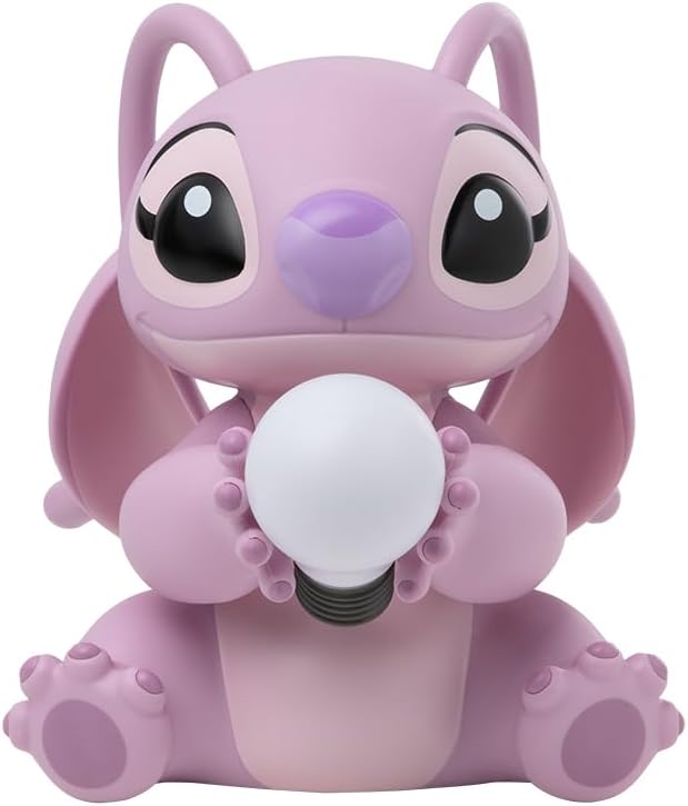 Paladone Angel Light - Officially Licensed Lilo and Stitch Lamp, Disney Collectible Gift, Bedside Table Bedroom Night Light Decor - Bloomnest