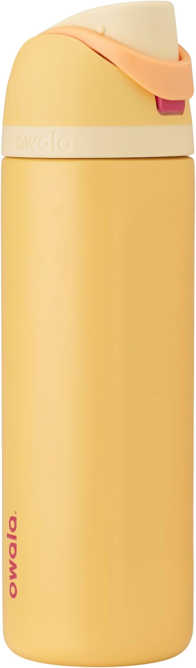 Owala Disney Princess FreeSip Insulated Stainless Steel Water Bottle with Straw for Sports and Travel, BPA-Free Sports Water Bottle, 24 oz, Belle Owala