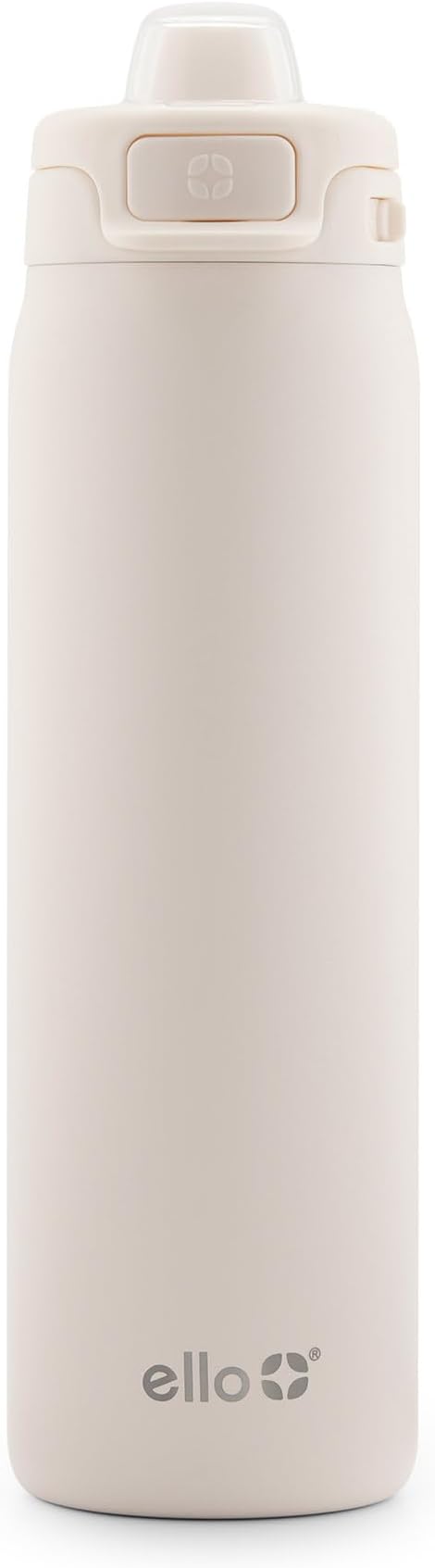 Ello Pop & Fill Insulated Stainless Steel Water Bottle with Quick Fill Lid, Leakproof Locking, Sip or Chug Spout, BPA-Free, Double Wall Vacuum Insulated for Sports, Travel & School- 22oz / 32oz / 40oz Ello
