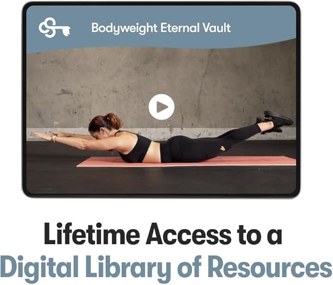 The Bodyweight Home Workout Journal. 13-Week Program. NO EQUIPMENT NEEDED. Fitness Planner,Fitness Journal,Workout Notebook. - Bloomnest