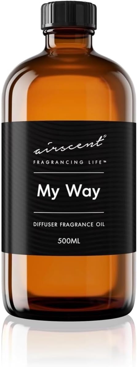 AirScent My Way Diffuser Oil Inspired by The 1 Hotel Miami Scent - Premium Fragrance Oil Blend for Ultrasonic and Waterless Diffusers and Crafting - 500 mL, 16.9 fl oz Glass Bottle - Bloomnest