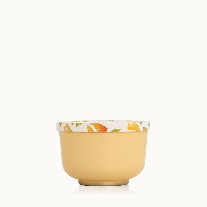 Thymes Scented Candles for Women & Men – Tin with Lid – Luxury Home Decor – Citrus Candle with Notes of Mandarin Oil, Coriander, Grapefruit, Lemon Balm & Green Ivy (Mandarin Coriander, 6.5 oz) - Bloomnest