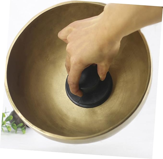 GALPADA 5Pcs Suction Bowl Handle Durable Singing Bowl Lifting Tool for Sound Healing Meditation Strong Absorption Practical Design Protects Buddha Sound Bowls From Scratches - Bloomnest