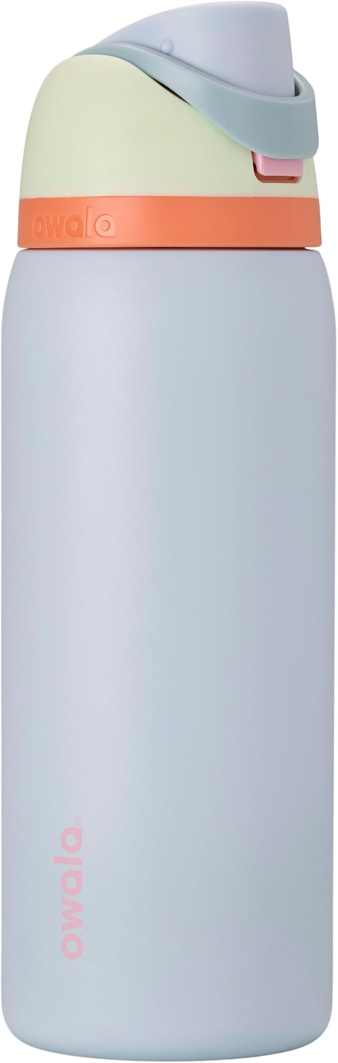 Owala FreeSip Insulated Stainless Steel Water Bottle with Straw for Sports, Travel, and School BPA-Free Sports Water Bottle, 32 oz, Beach House Owala
