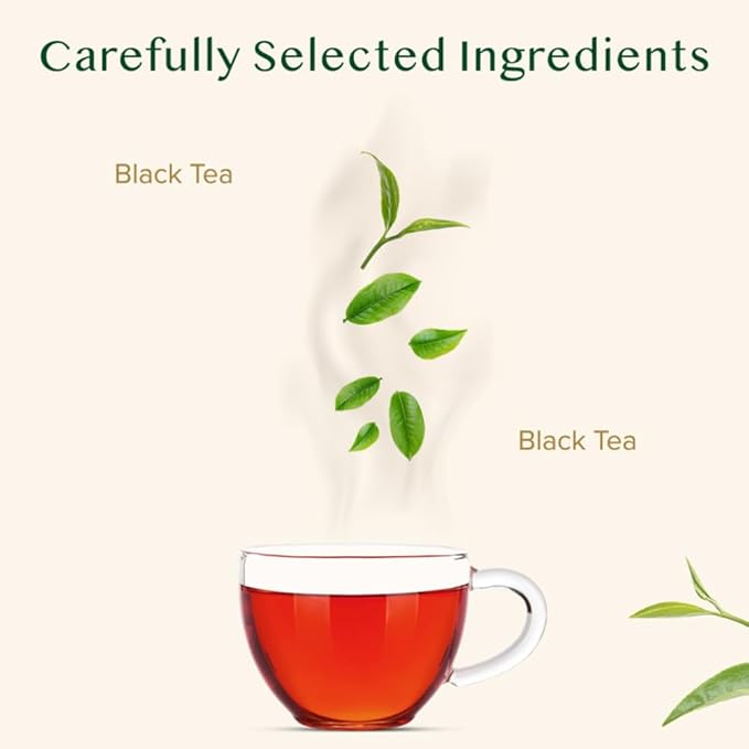 VAHDAM Original English Breakfast Tea (340g/12oz) 170+ Cups | Non GMO, Gluten Free | Strong & Aromatic Loose Leaf | Unblended Single Origin | Vacuum Sealed Pack - Bloomnest