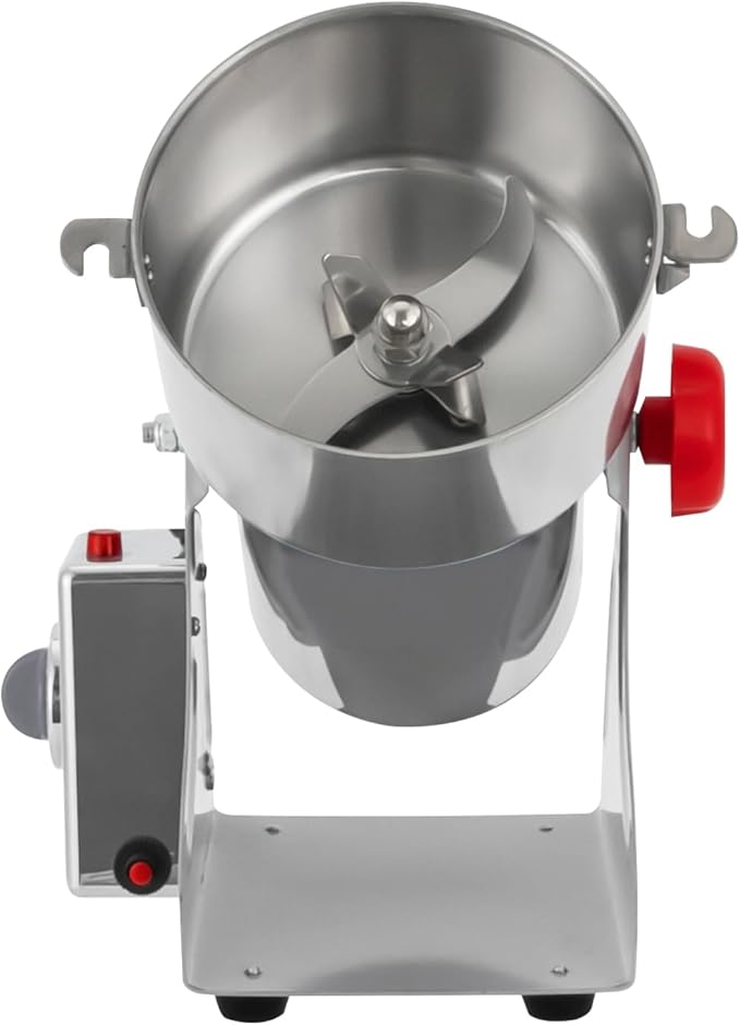 Electric Grain Mill Grinder, 1000g/2.2 lbs High-speed 30000r/min Food Grinder, 110V 3600W Countertop Grain Mill for Dry Spice Herbs Grains Coffee Rice Pepper (1000g) - Bloomnest