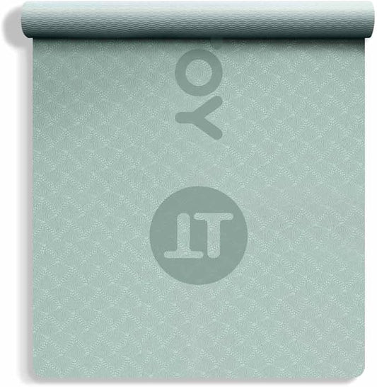 YOTTOY Yoga Mat, 72"x 32"x1/3" Extra Wide Non-Slip Exercise Fitness Yoga Mats,Eco-Friendly TPE Exercise Mats for Women Men Home Workout with Strap Bag - Bloomnest