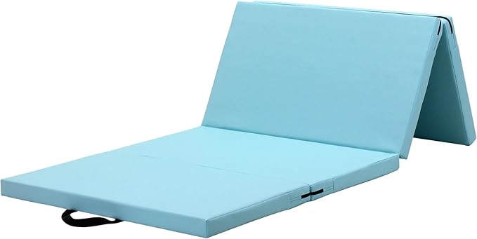Gymnastics Mat Folding Stretch Mats 71"x31"x2" Exercise Muscle Training Children Play Horizontal Bar Mat Yoga Sports Soundproof Home Use - Bloomnest